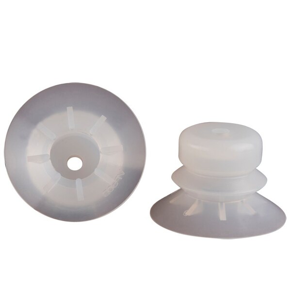 Fipa Bellows vacuum cup diam. 50 mm, Silicone transparent 23.050.143.2 - main
